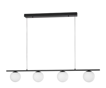 Luces Exclusivas lampa wisząca LED Ubeda 4x(8W 515lm 3200K) 32W 2060lm czarno/biała LE41806