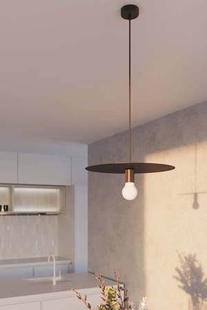 Sollux lampa wisząca Flavio E27 czarna SL.0853