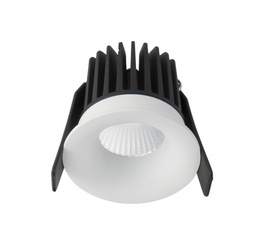 Luces Exclusivas łazienkowe oczko stropowe LED Tercero 9W 530lm 3000K białe Ø6,2cm IP42 LE61323