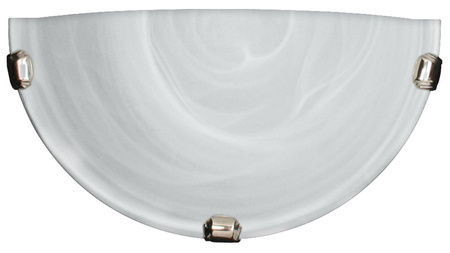 Candellux kinkiet Duna E27 biały 11-38671