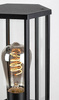 Rabalux lampa ogrodowa stojąca Dubrovnik E27 czarna IP44 7240
