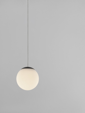 Luces Exclusivas lampa wisząca LED Abala Ø 13 cm 8W 400lm 3000K IP20 czarna LE43311