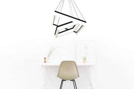 Milagro lampa wisząca LED Nero 80W 5600lm 4000K czarno/biała ML082