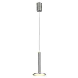Italux lampa wisząca LED Oliver 12W 415lm 3000K nikiel MD17033012-1A S.NICK