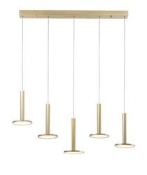 Luces Exclusivas lampa wisząca LED Esquel 53W 1967lm 3000K złota LE41993