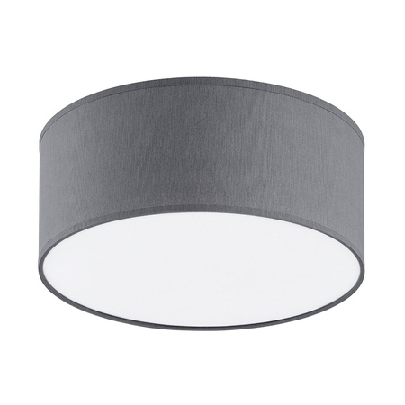TK Lighting plafon Rondo E27 szary 3332