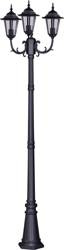 Kaja latarnia Standard 3xE27 czarna 243cm IP44 K-7009A2/3 CZARNY