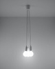 Sollux lampa wisząca Diego 3 E27 biała SL.0570