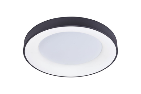 Azzardo SMART plafon LED Santana 60 50W 3100lm 3000/6500K czarno/biały AZ4991