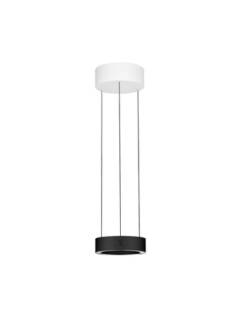 Luces Exclusivas lampa wisząca LED Almay ściemnialna Ø 20 cm 24W 1712lm 3000K IP20 czarna LE44605