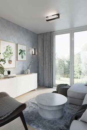 Sollux kinkiet Feniks 1 E27 wenge SL.0075