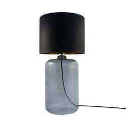 Zuma Line lampka biurkowa Amarsa E27 czarna 5511BKGO