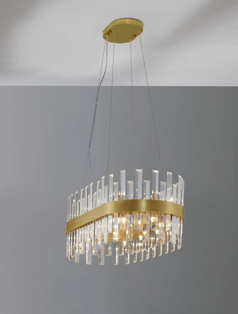 Luces Exclusivas lampa wisząca Cholula 10xG9 złota LE42909