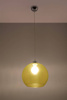 Sollux lampa wisząca Ball E27 żółta SL.0252