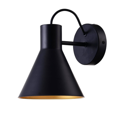 Candellux kinkiet (reflektorek) More E14 czarno/złoty 21-71149