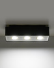 Sollux plafon Mono 3 GU10 biało/czarny SL.0072