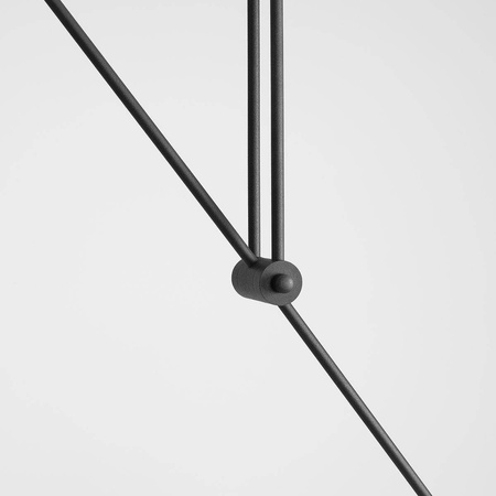 Aldex plafon Ohio 2xE14 czarny 1081PL_H1