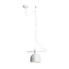 Aldex lampa wisząca Beryl E27 biała 976G