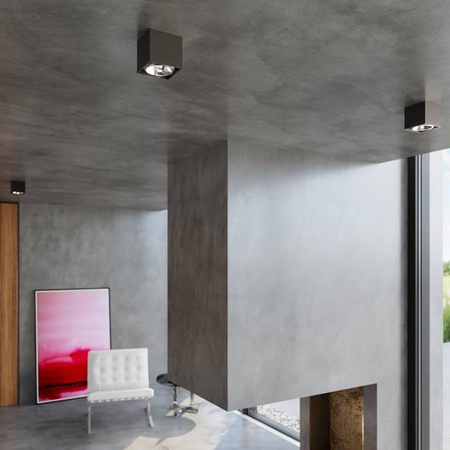 Sollux plafon techniczny Blake GU10 czarny SL.0700