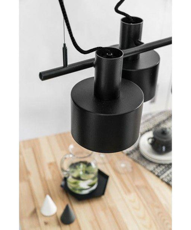 Ummo lampa wisząca Enkel 4 4xE27 czarna EN4422P0