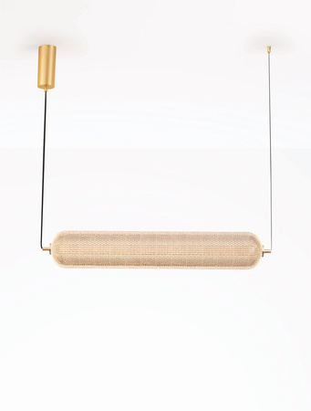 Luces Exclusivas lampa wisząca LED Tipuani ściemnialna 40W 3384lm 3000K IP20 złota LE44627