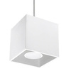 Sollux lampa wisząca Quad 1 GU10 biała SL.0062