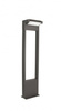 Su-ma lampa stojąca zewnętrzna LED Rota 10W 720lm 4000K 58cm popielata IP54 RT-580