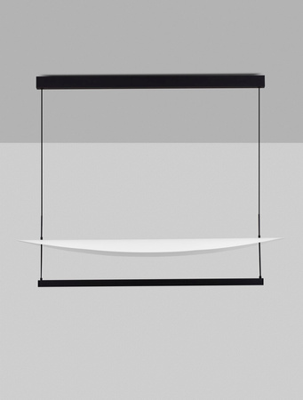 Luces Exclusivas lampa wisząca LED Tiraque ściemnialna 81W 5160lm 3000K IP20 czarna LE44631