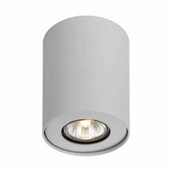 Azzardo plafon techniczny Neos 1 GU10 biało/aluminiowy Ø10,2cm AZ0606