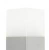 Su-ma lampa stojąca zewnętrzna Cube E27 srebrna 58cm IP44 CB-580 AL