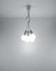 Sollux lampa wisząca Diego 5 5xE27 biała SL.0571