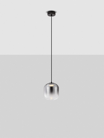 Luces Exclusivas lampa wisząca LED Anuco Ø 14 cm 3W 478lm 3000K IP20 czarna LE44610