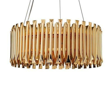 Step Into Design żyrandol / lampa wisząca Modular 12xE14 złota XC107 gold