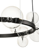 Step Into Design żyrandol / lampa wisząca Orion  15xG4 czarna XC111-850
