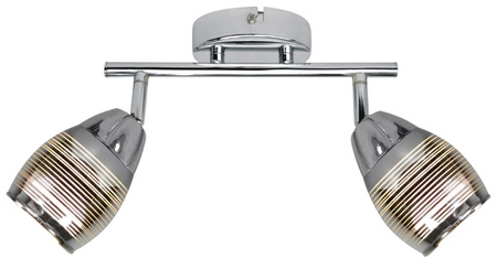 Candellux kinkiet (reflektorki) Milton 2xE14 chrom 92-41265
