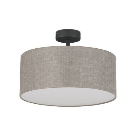TK Lighting plafon Rondo 4xE27 czarno/beżowy 6247