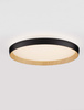 Luces Exclusivas lampa sufitowa LED Vinamar ściemnialna Ø 40 cm 36W 3157lm 2700-3000K IP20 czarno/drewniana LE44889