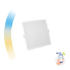 Spectrum SMART oprawa sufitowa LED Algine 12W 1150lm 3000/6500K ściemnialna biała 16,2cmx16,2cm wpuszczana SLI038019CCT