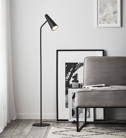 Markslojd lampa podłogowa Peak E14 czarna 138cm 107900
