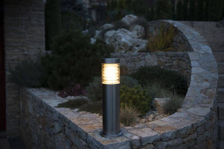 Su-ma lampa stojąca zewnętrzna Joy E27 stalowa 50cm IP44 91065L-500