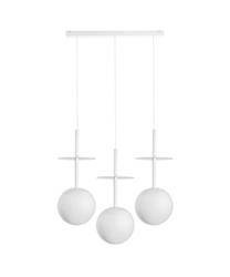 Ummo lampa wisząca potrójna Plaat A 3L 3xE27 biała PLL311P0