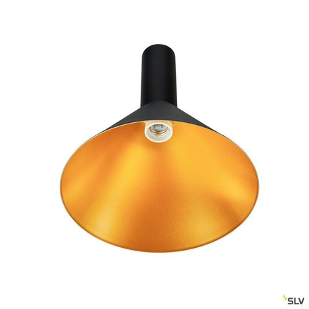 SLV lampa wisząca Phelia E27 czarna 1002949