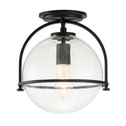 Quintiesse plafon Somerset E27 czarny QN-SOMERSET-F-C-BK