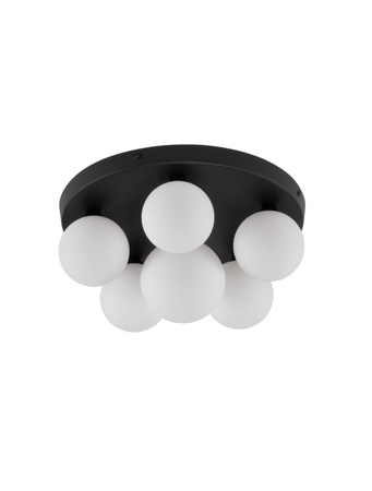 Luces Exclusivas lampa sufitowa LED Baila Ø 35 cm G9 6x5W IP20 czarna LE43379