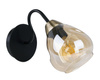 Candellux kinkiet Unica E27 czarno/złoty 21-00866