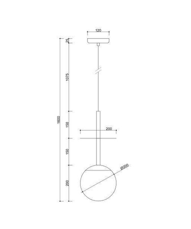 Ummo lampa wisząca Plaat A E27 czarna z mosiądzem PLA132P0