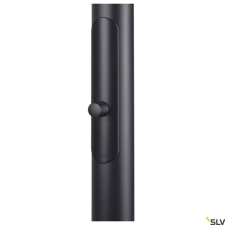 SLV lampa podłogowa LED One Bow 22W 1200lm 2700/3000K czarna 232cm 1006352