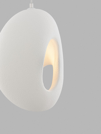 Luces Exclusivas lampa wisząca LED Lontiza E27 1x12W IP20 biała LE45332