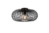 Trio plafon Johann E27 czarny 606900132