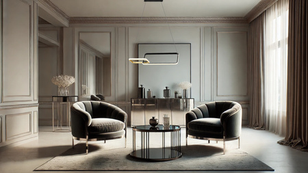 Luces Exclusivas lampa wisząca LED Chulumani ściemnialna 36W 1685lm 3200K IP20 czarno/złota LE44826